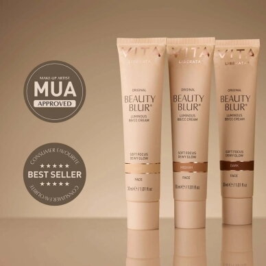 BEAUTY BLUR SPF30 – ODOS ATSPALVĮ KOREGUOJANTIS PAGRINDAS 30 ML BEAUTY BLUR SPF30 – ODOS ATSPALVĮ KOREGUOJANTIS PAGRINDAS 30 ML